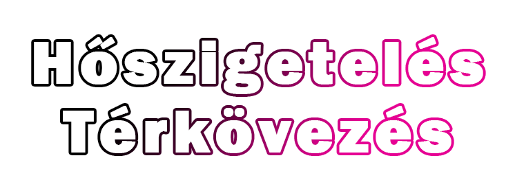 Hőszigetelés - Térkövezés